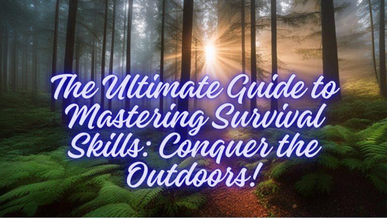 Mastering Lifestyle Survival Skills