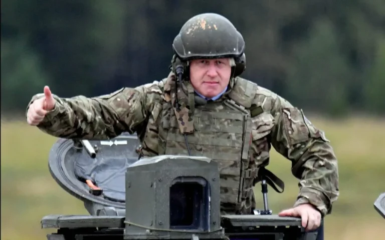 Boris Johnson’s Startling War Declaration: From Fridge-Hiding to Front Lines