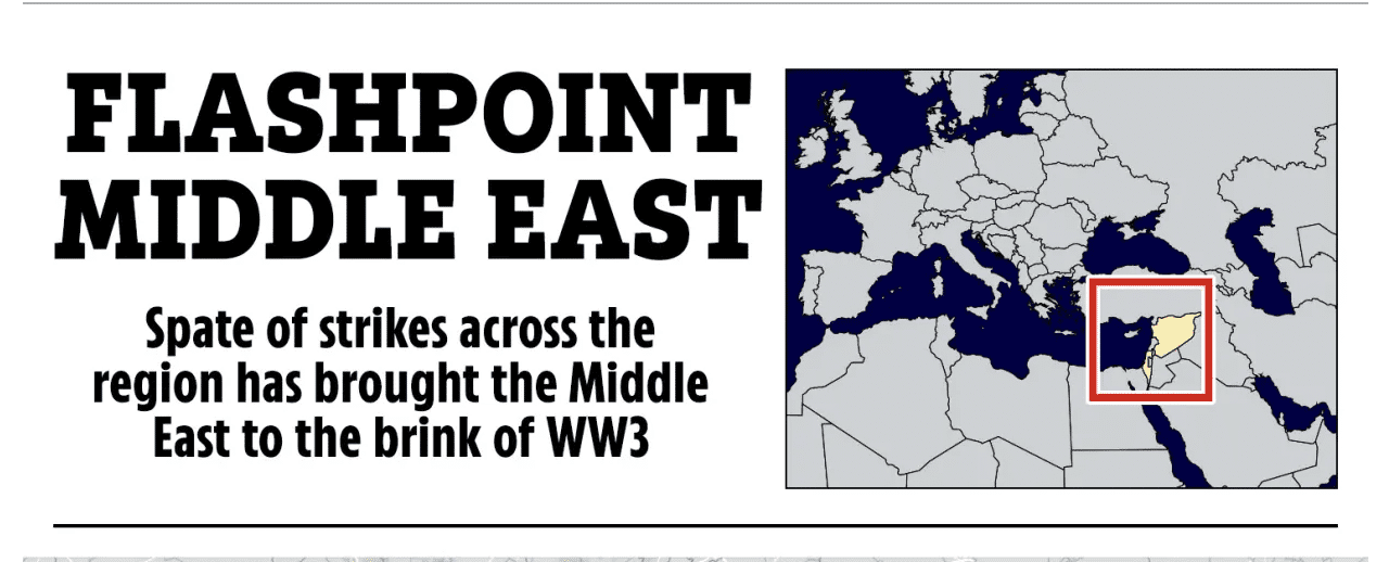 Middle East Begins to Spiral Out of Control