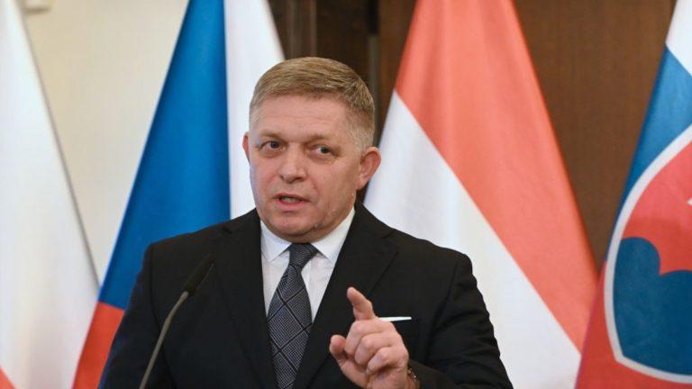 Slovak Prime Minister Robert Fico