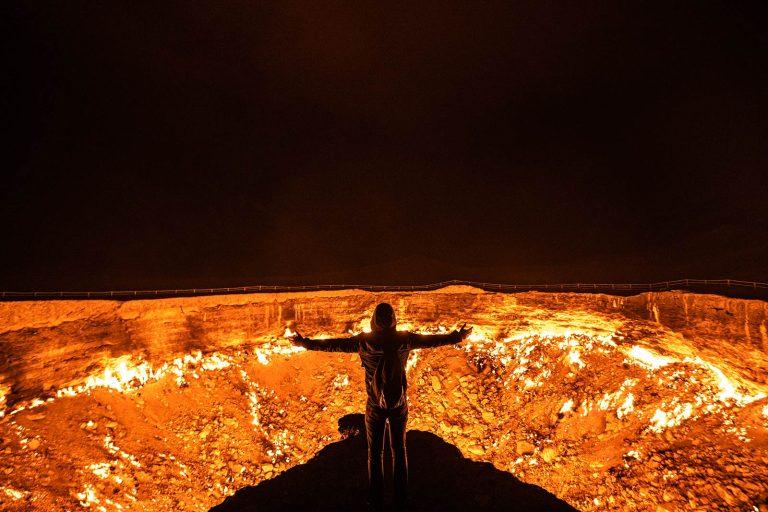 The Gateway to Hell: A Mesmerizing Phenomenon Visible from Space