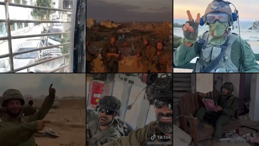 Israeli soldiers social media warning