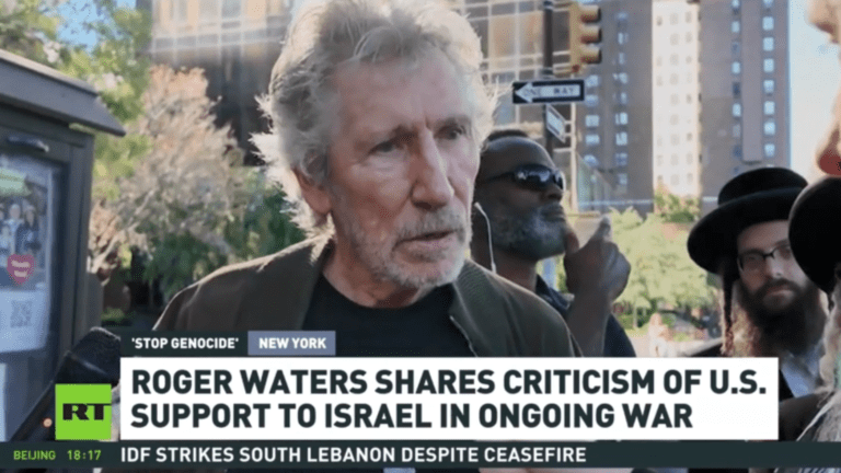 Is the West Guilty of Genocide in Gaza? Roger Waters Says We’re Watching “Criminal Insanity” Unfold