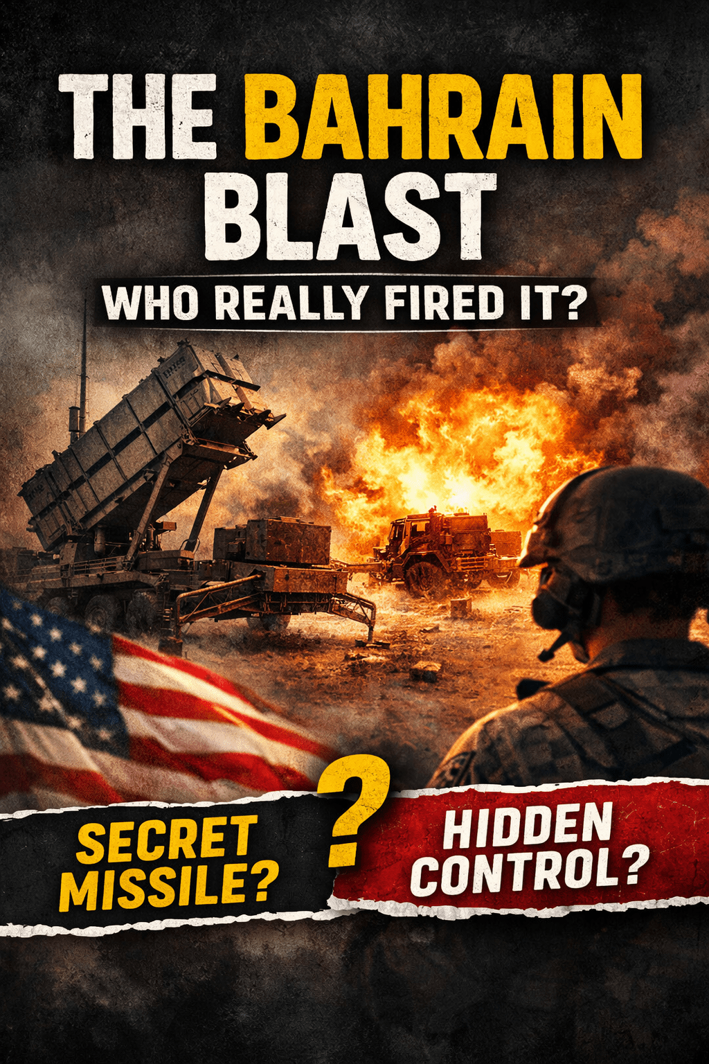 Patriot missile Bahrain explosion analysis