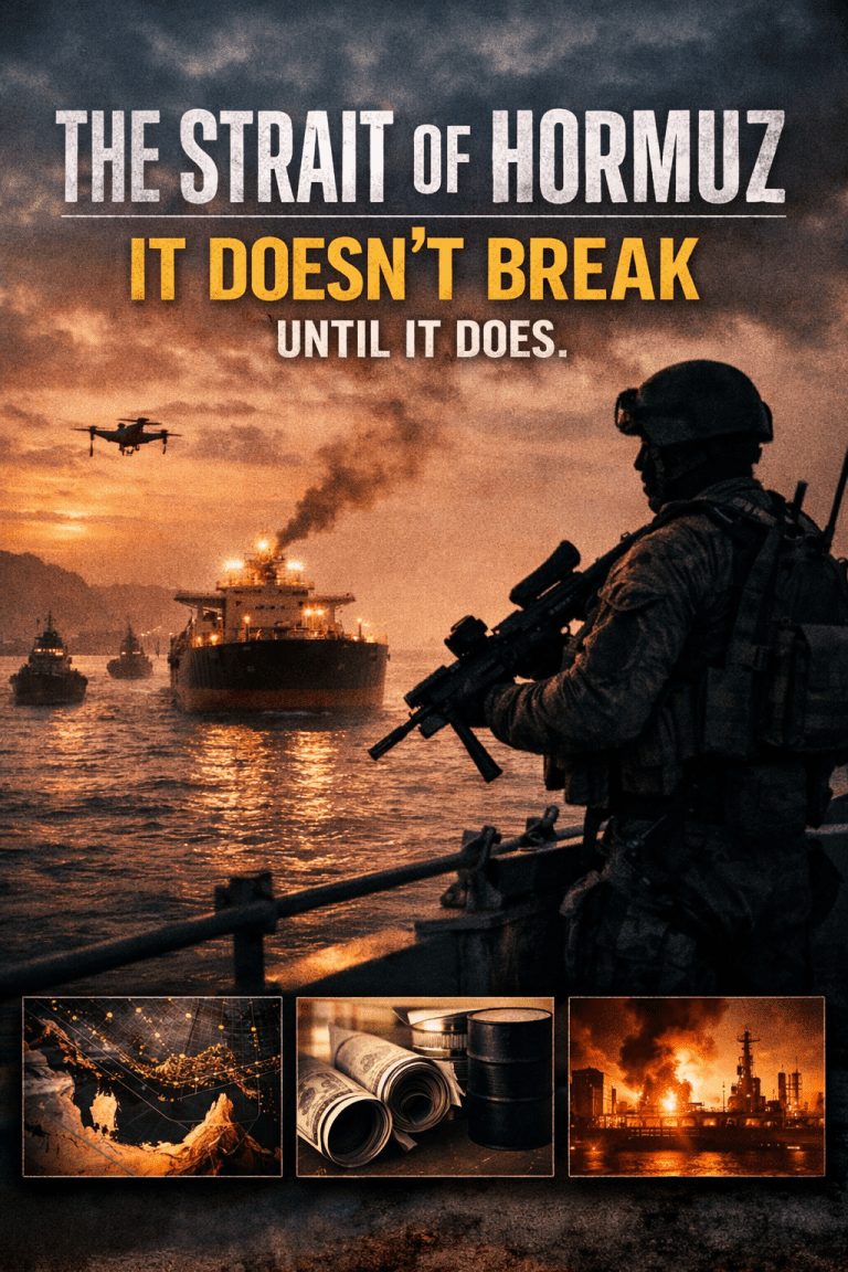 The Strait Everyone Watches — Until It’s Too Late