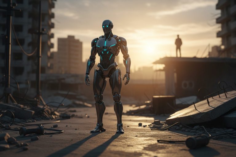 humanoid robots military testing