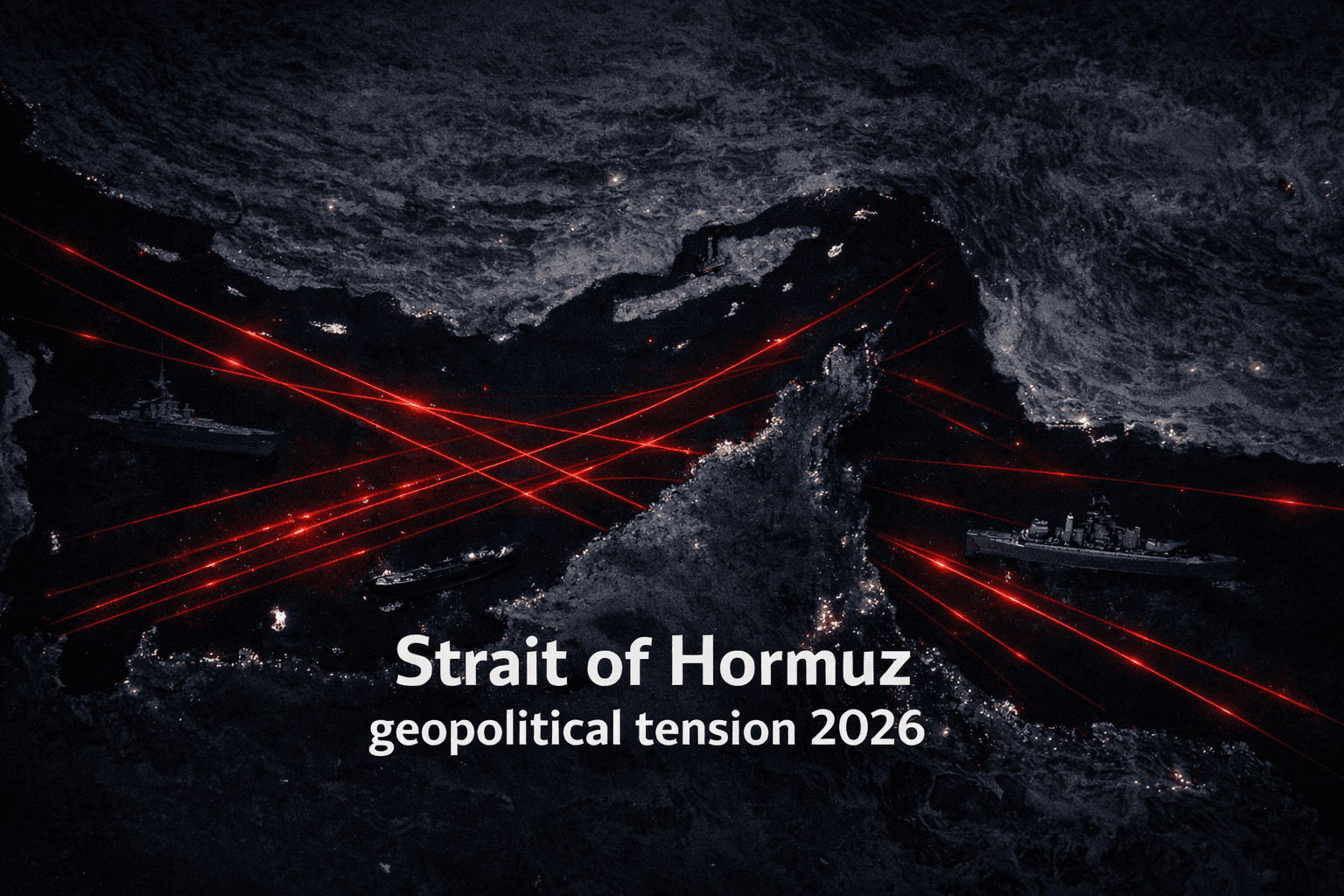 Strait of Hormuz tension and global oil route pressure in 2026
