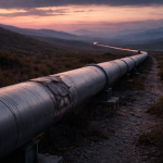 largest US gas pipeline damage in remote infrastructure setting