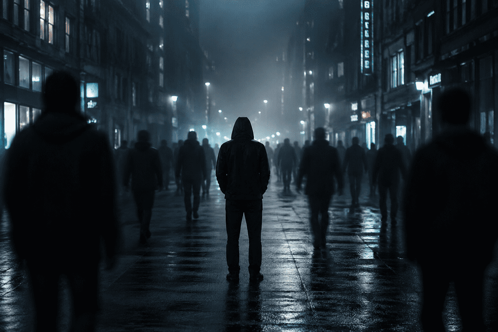 hidden power and self-censorship silence control concept