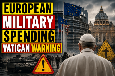 Europe military spending debate with Vatican perspective
