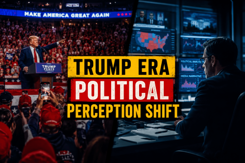 Trump era political media divide symbolic newsroom 600x400 narrative polarization