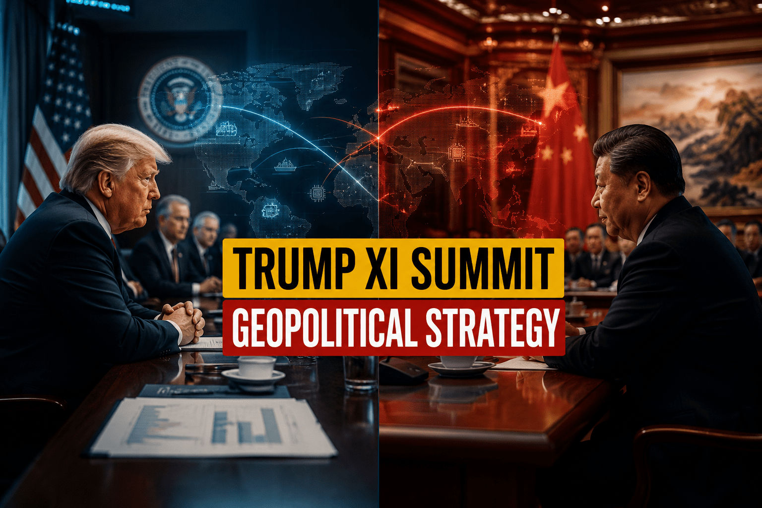 Trump Xi Beijing talks global tensions keyword phrase