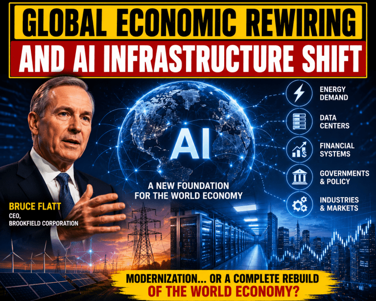 global economic rewiring and AI infrastructure shift