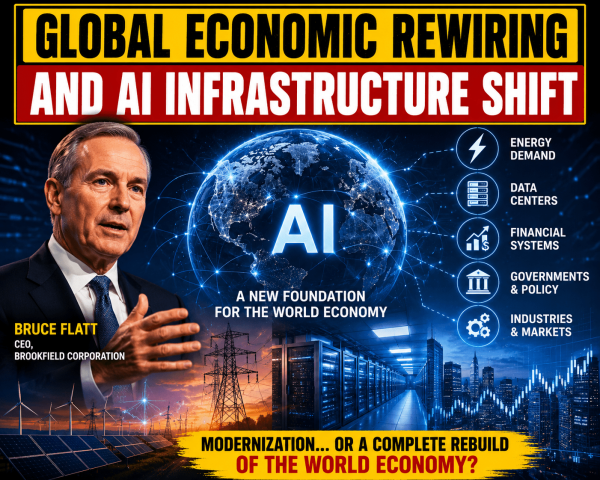 global economic rewiring and AI infrastructure shift