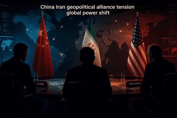 China Iran geopolitical alliance tension global power shift