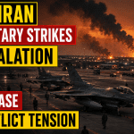 US Iran military strikes escalation airbase conflict tension