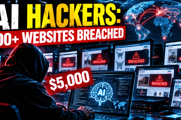 AI hackers using autonomous agents to target over 100 websites in a major 2026 cyberattack
