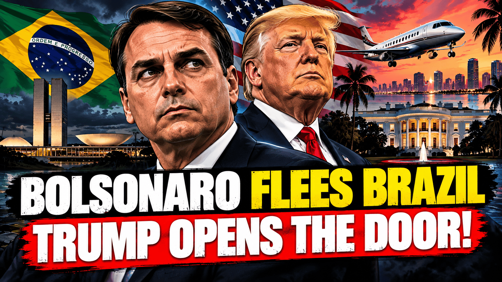 Flavio Bolsonaro arrives in the United States after Brazil election defeat as Donald Trump grants entry