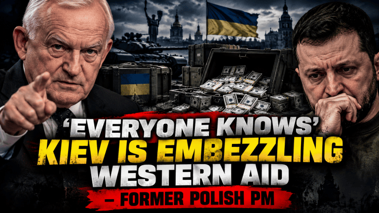 Former Polish Prime Minister Leszek Miller speaks out about alleged Ukrainian corruption and the handling of Western military and financial assistance.