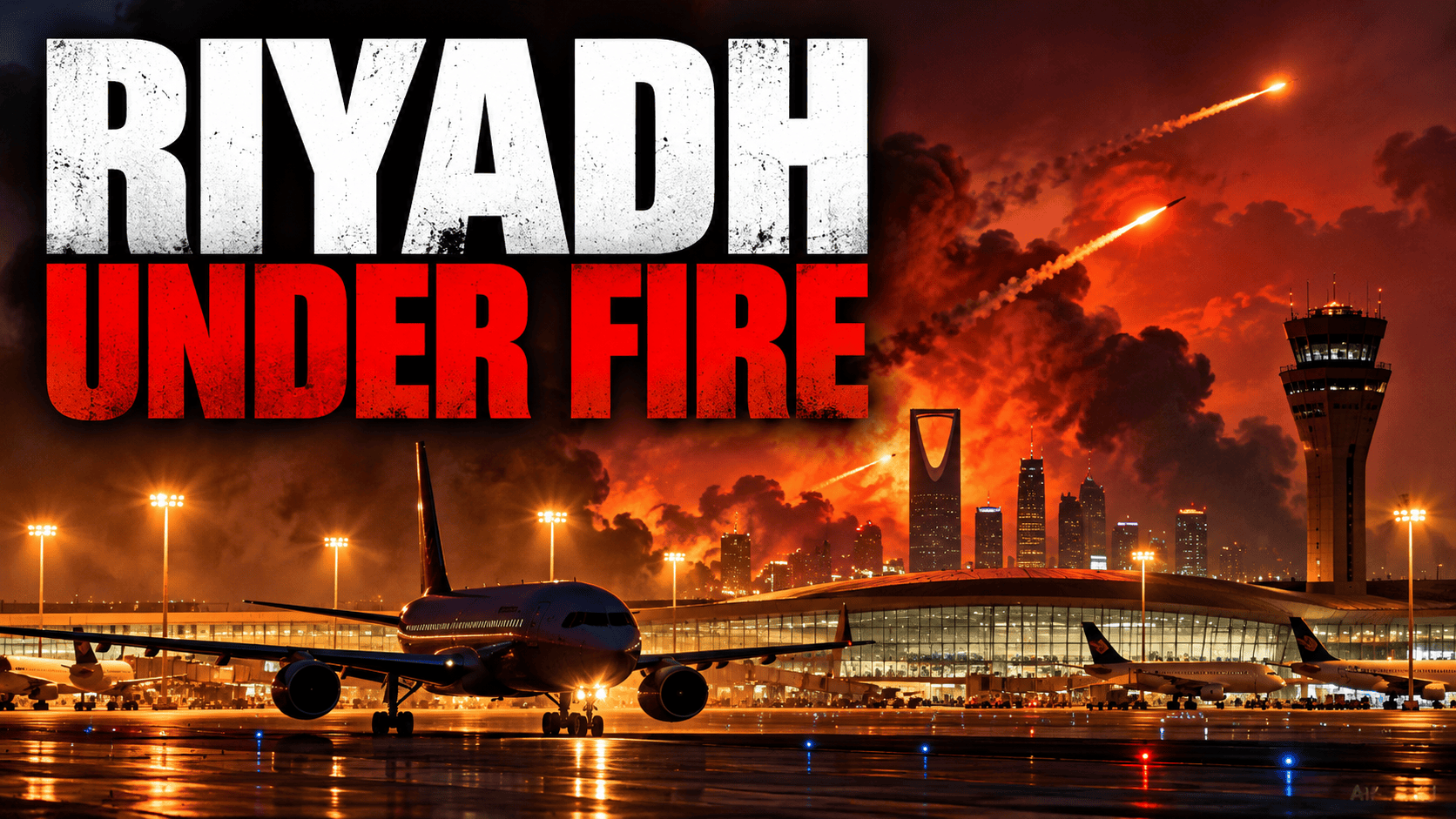 Riyadh airport under threat from Houthi missile attacks as the Middle East conflict escalates in October 2026.
