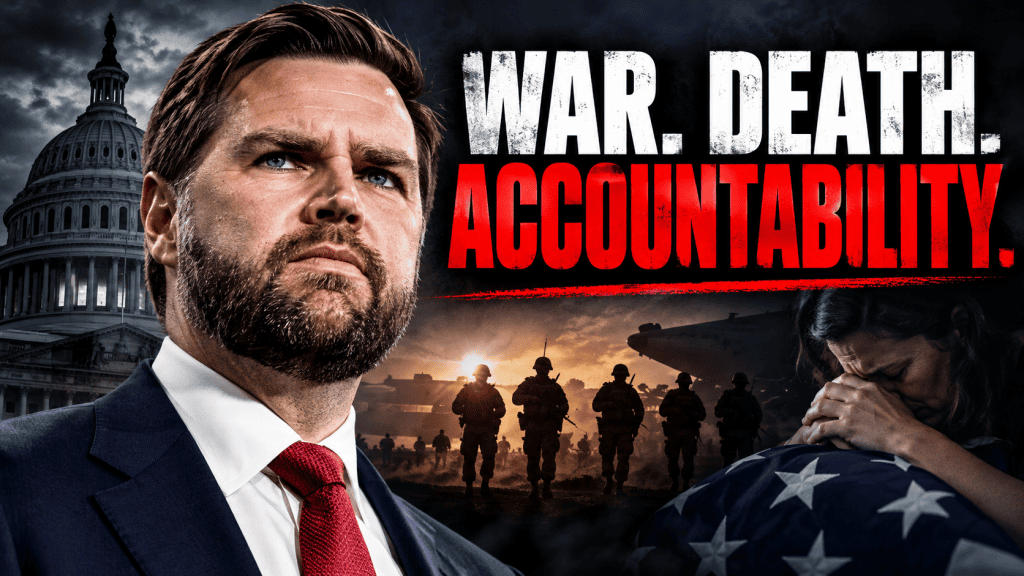 JD Vance faces questions about the Iran war, military deaths and government accountability