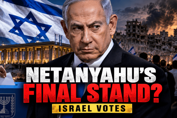 Benjamin Netanyahu faces a critical Israeli election as voters decide the country's political future following years of war and controversy.