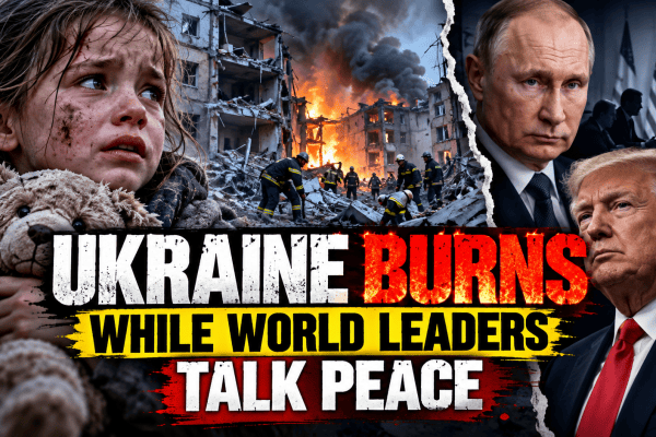 Aftermath of a deadly Russian attack on Zaporizhzhia, Ukraine, amid ongoing international peace negotiations.