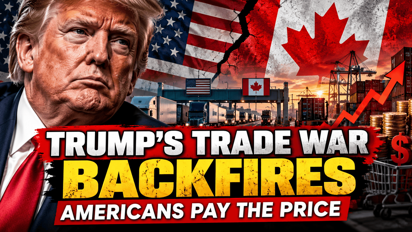 Donald Trump and the Canada US trade war affecting American businesses and Republican candidates